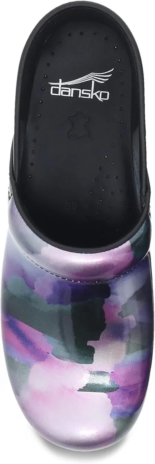 Dansko Professional Slip-On Clogs for Women - Rocker Sole and Arch Support for Comfort - Ideal for Long Standing Professionals - Nursing, Veterinarians, Food Service, Healthcare Professionals