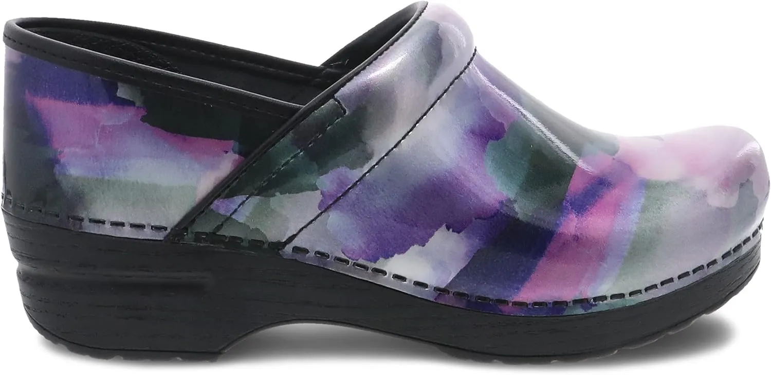 Dansko Professional Slip-On Clogs for Women - Rocker Sole and Arch Support for Comfort - Ideal for Long Standing Professionals - Nursing, Veterinarians, Food Service, Healthcare Professionals