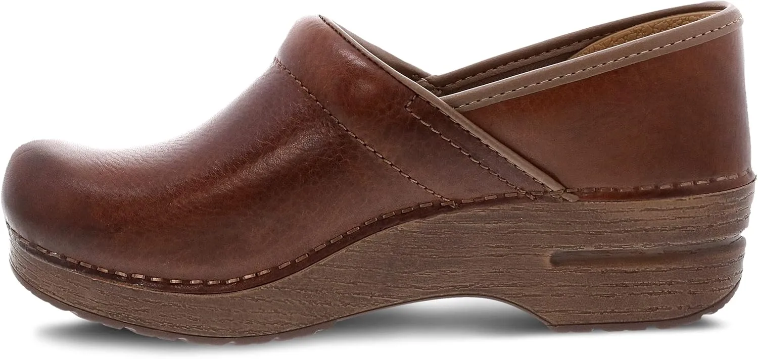 Dansko Professional Slip-On Clogs for Women - Rocker Sole and Arch Support for Comfort - Ideal for Long Standing Professionals - Nursing, Veterinarians, Food Service, Healthcare Professionals