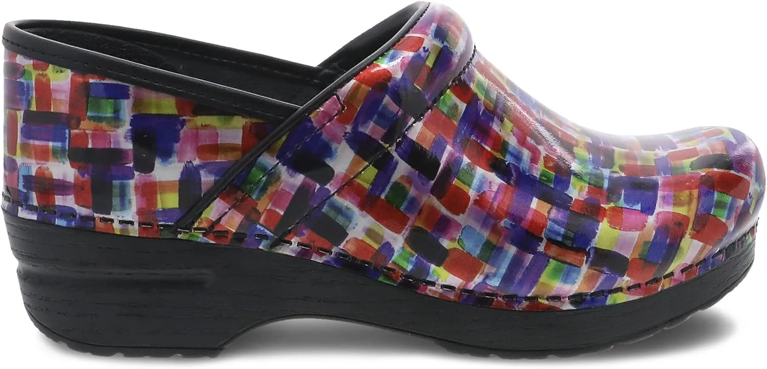 Dansko Professional Slip-On Clogs for Women - Rocker Sole and Arch Support for Comfort - Ideal for Long Standing Professionals - Nursing, Veterinarians, Food Service, Healthcare Professionals