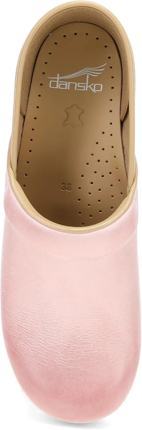 Dansko Professional Slip-On Clogs for Women - Rocker Sole and Arch Support for Comfort - Ideal for Long Standing Professionals - Nursing, Veterinarians, Food Service, Healthcare Professionals