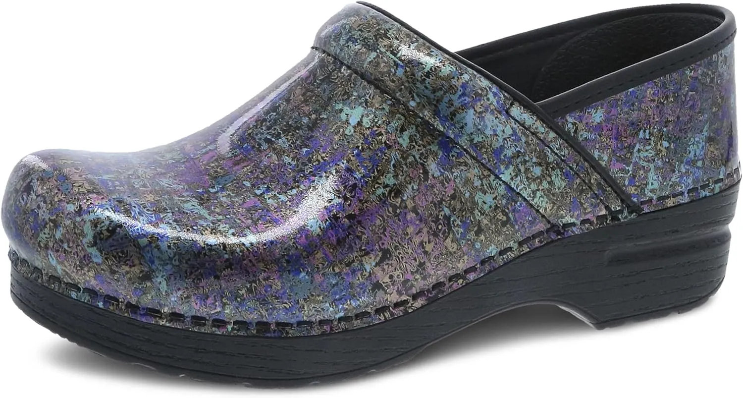 Dansko Professional Slip-On Clogs for Women - Rocker Sole and Arch Support for Comfort - Ideal for Long Standing Professionals - Nursing, Veterinarians, Food Service, Healthcare Professionals