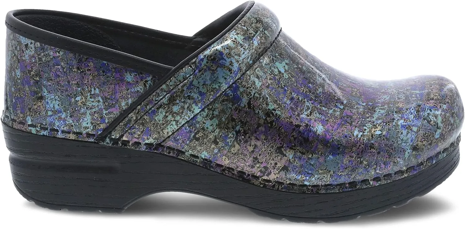 Dansko Professional Slip-On Clogs for Women - Rocker Sole and Arch Support for Comfort - Ideal for Long Standing Professionals - Nursing, Veterinarians, Food Service, Healthcare Professionals