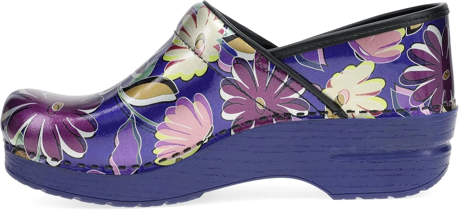 Dansko Professional Slip-On Clogs for Women - Rocker Sole and Arch Support for Comfort - Ideal for Long Standing Professionals - Nursing, Veterinarians, Food Service, Healthcare Professionals