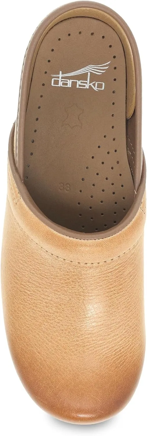 Dansko Professional Slip-On Clogs for Women - Rocker Sole and Arch Support for Comfort - Ideal for Long Standing Professionals - Nursing, Veterinarians, Food Service, Healthcare Professionals