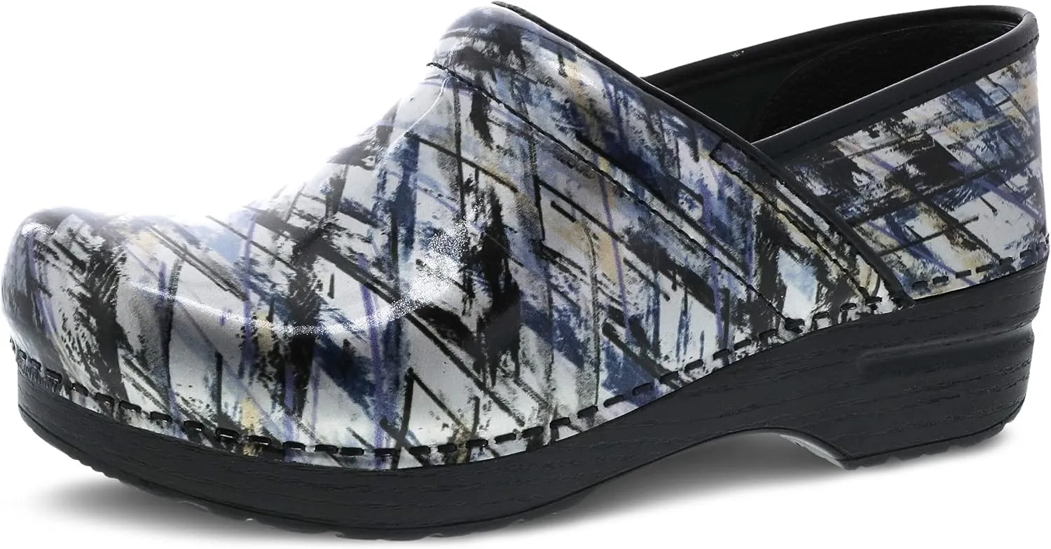 Dansko Professional Slip-On Clogs for Women - Rocker Sole and Arch Support for Comfort - Ideal for Long Standing Professionals - Nursing, Veterinarians, Food Service, Healthcare Professionals
