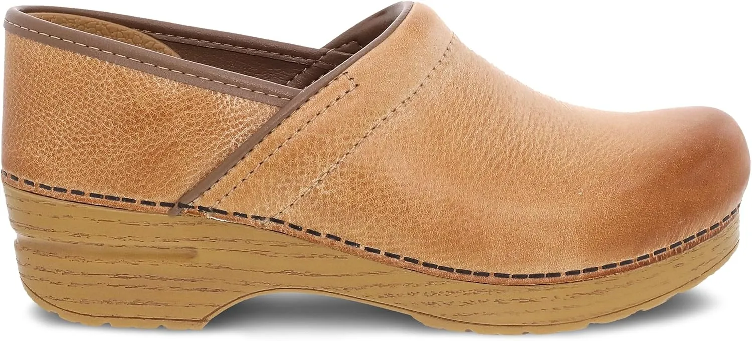 Dansko Professional Slip-On Clogs for Women - Rocker Sole and Arch Support for Comfort - Ideal for Long Standing Professionals - Nursing, Veterinarians, Food Service, Healthcare Professionals