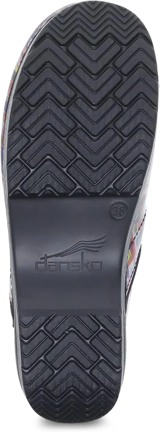 Dansko Professional Slip-On Clogs for Women - Rocker Sole and Arch Support for Comfort - Ideal for Long Standing Professionals - Nursing, Veterinarians, Food Service, Healthcare Professionals