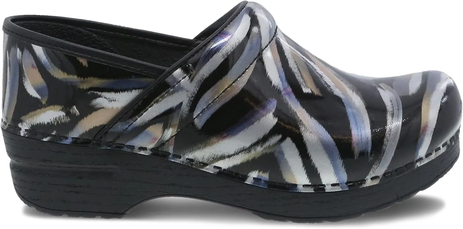 Dansko Professional Slip-On Clogs for Women - Rocker Sole and Arch Support for Comfort - Ideal for Long Standing Professionals - Nursing, Veterinarians, Food Service, Healthcare Professionals