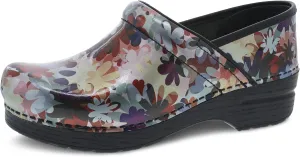 Dansko Women's Professional Boho Flower Slip-On Clogs 11.5-12 M US - Anti-Fatigue Rocker Sole and Arch Support for Comfort