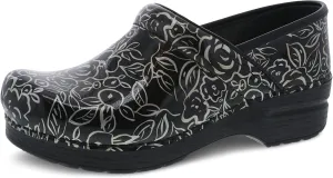 Dansko Women's Professional Metallic Rose Patent Slip-On Clogs 11.5-12 M US – Anti-Fatigue Rocker Sole and Arch Support for Comfort