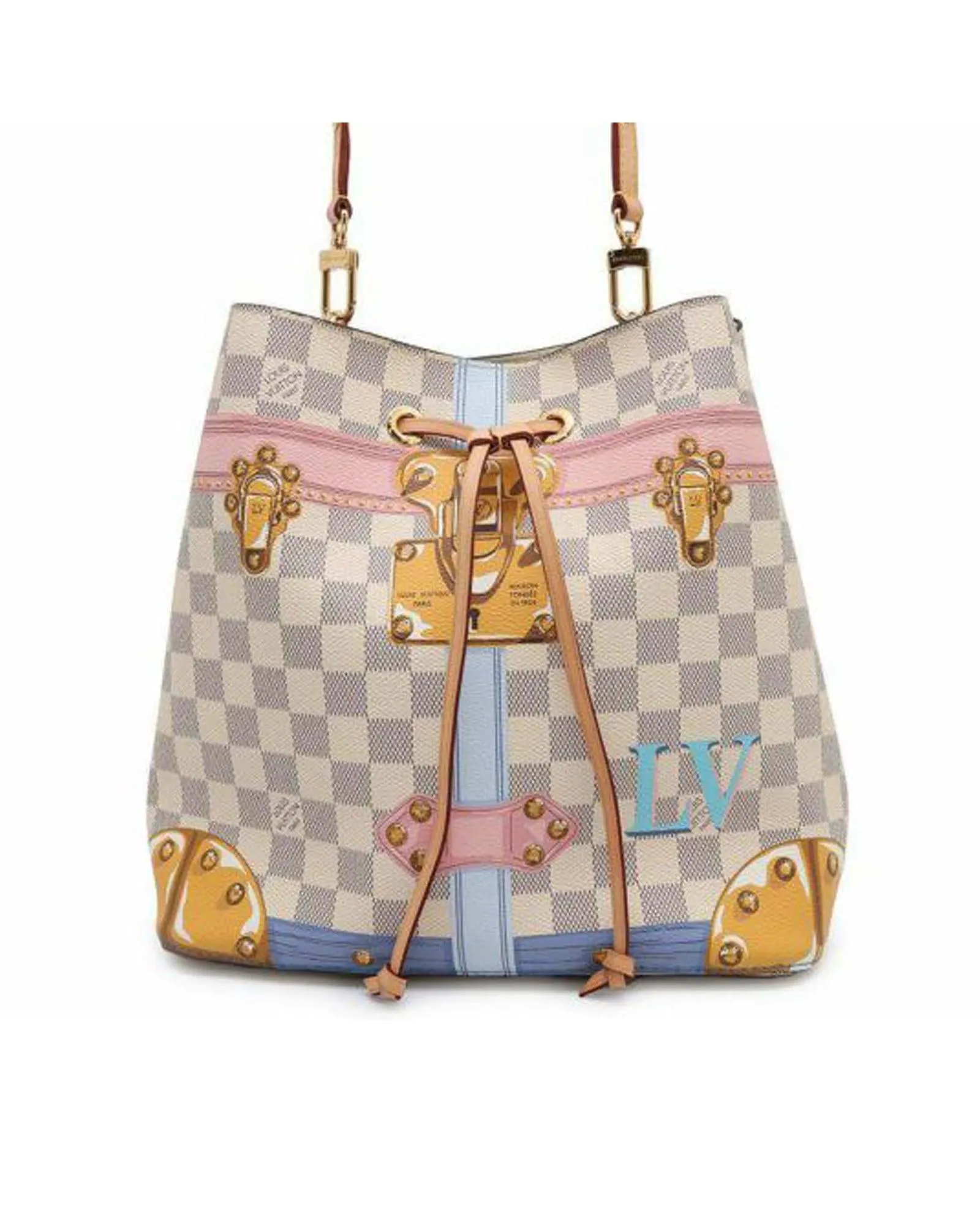 Dauphine Bucket Bag Pastel Design