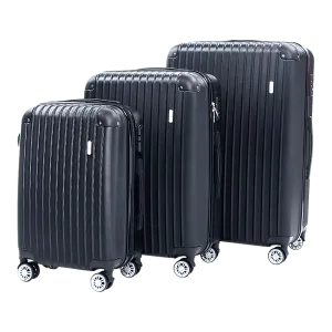 Delegate Suitcases Luggage Set 20" 24" 28"Carry On Trolley TSA Travel Bag