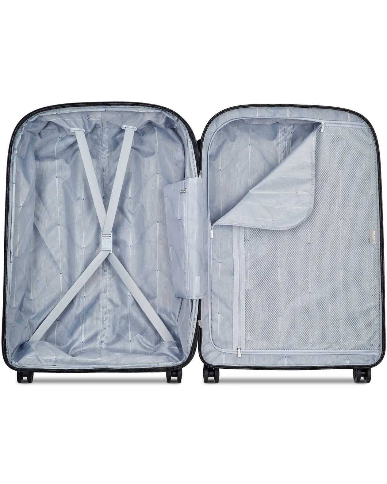 Delsey Clavel 76cm 4 Wheel Expandable suitcase Black