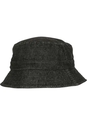 Denim Bucket Hat One Size