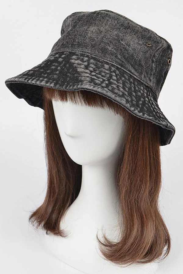 Denim Bucket Hat