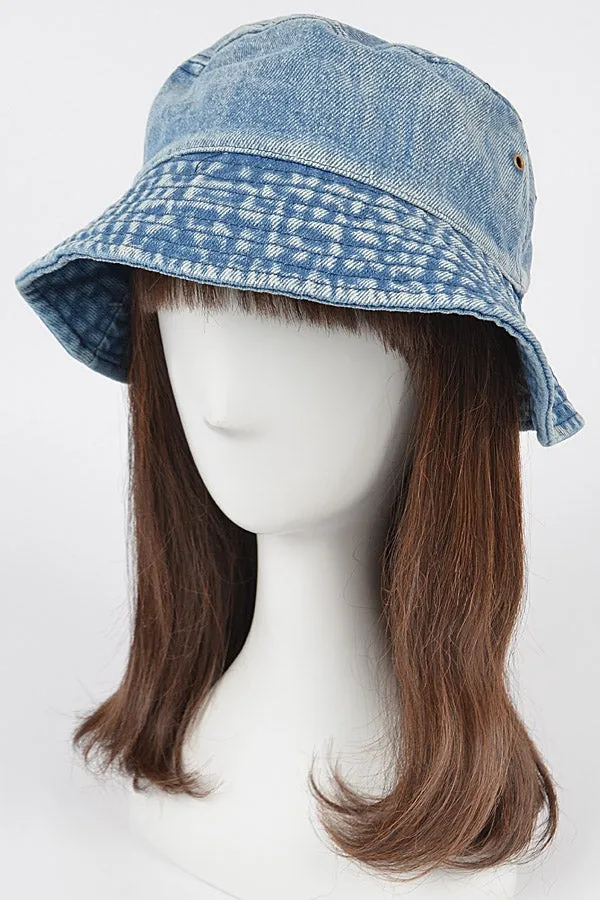 Denim Bucket Hat