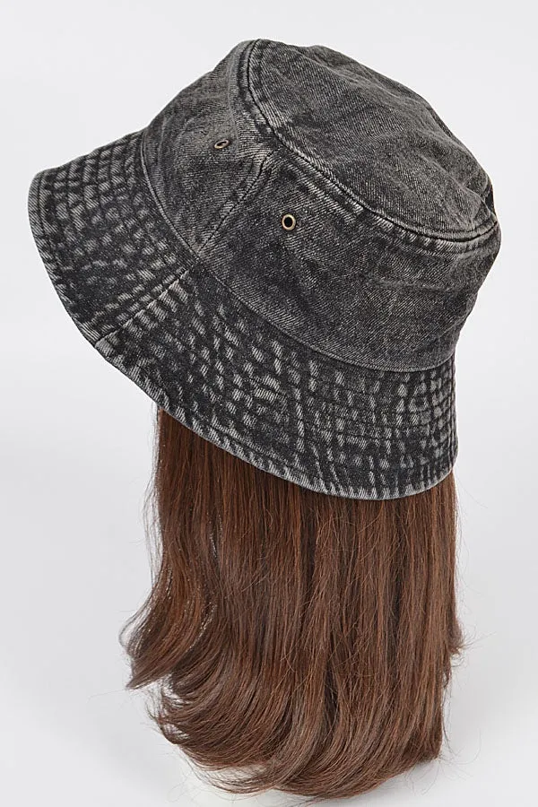 Denim Bucket Hat