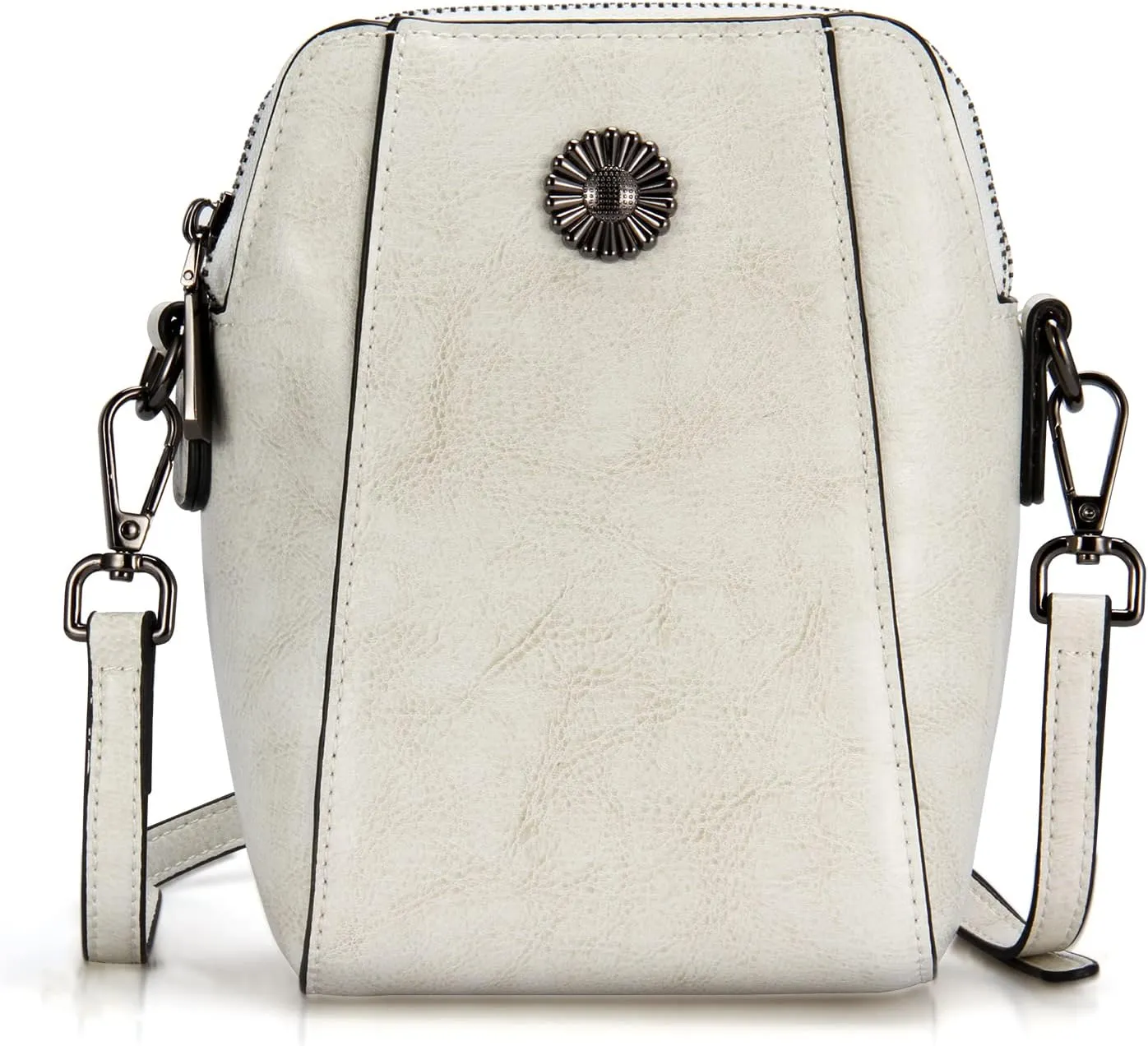 Designer Leather Small Crossbody Bags Purses for Women Cell Phone Bag Soft Women's Shoulder Handbags Gifts for Women