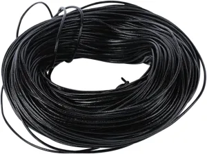 DIY Jewelry Making 10 .5mm Smooth Cowhide Leather Cords for Bracelets Necklaces