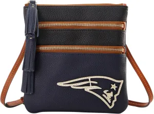 Dooney & Bourke Handbag, Nfl Patriots Triple Zip Crossbody