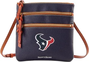 Dooney & Bourke Handbag, Nfl Texans Triple Zip Crossbody