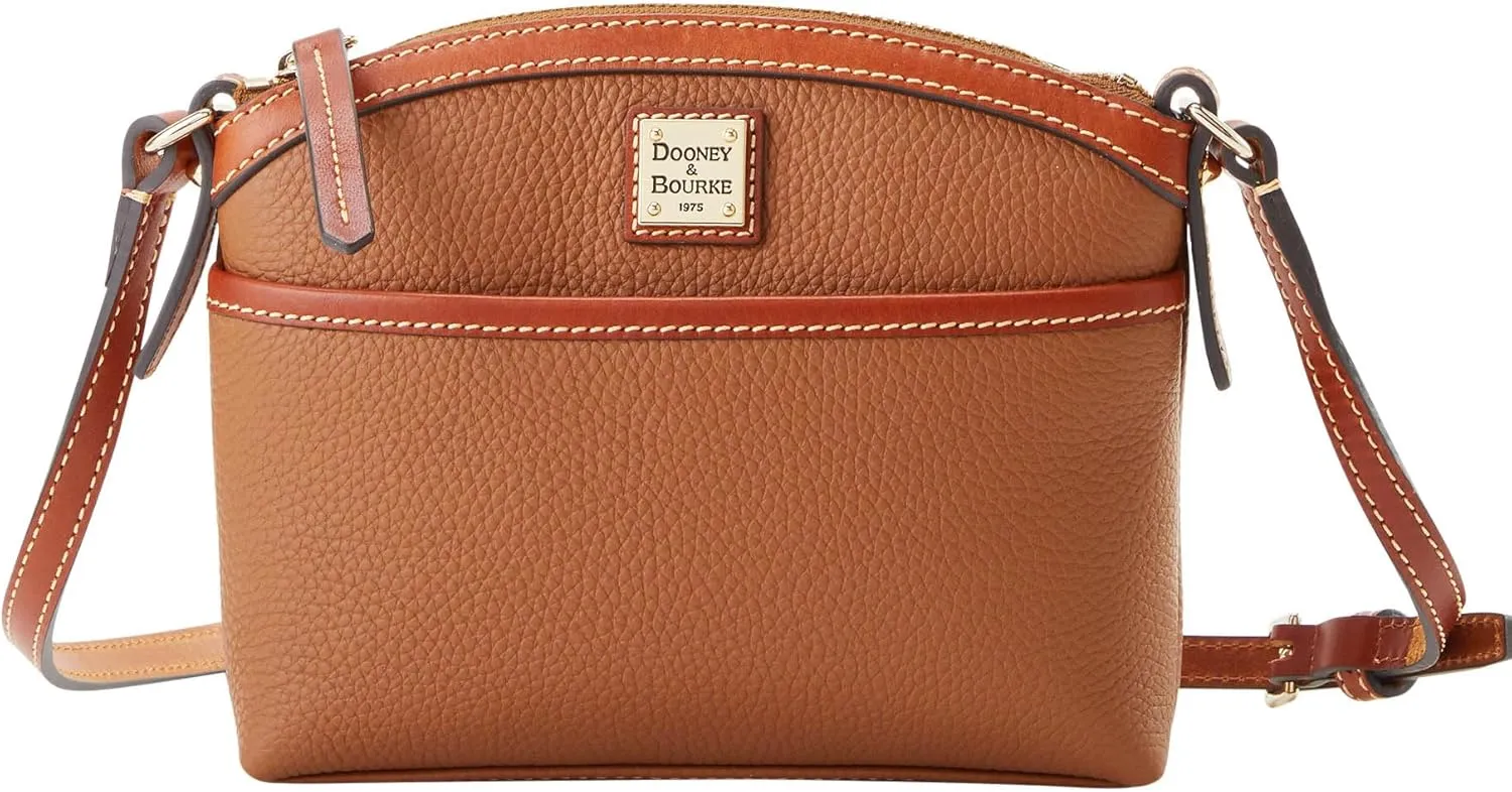 Dooney & Bourke Handbag, Pebble Grain Domed Crossbody