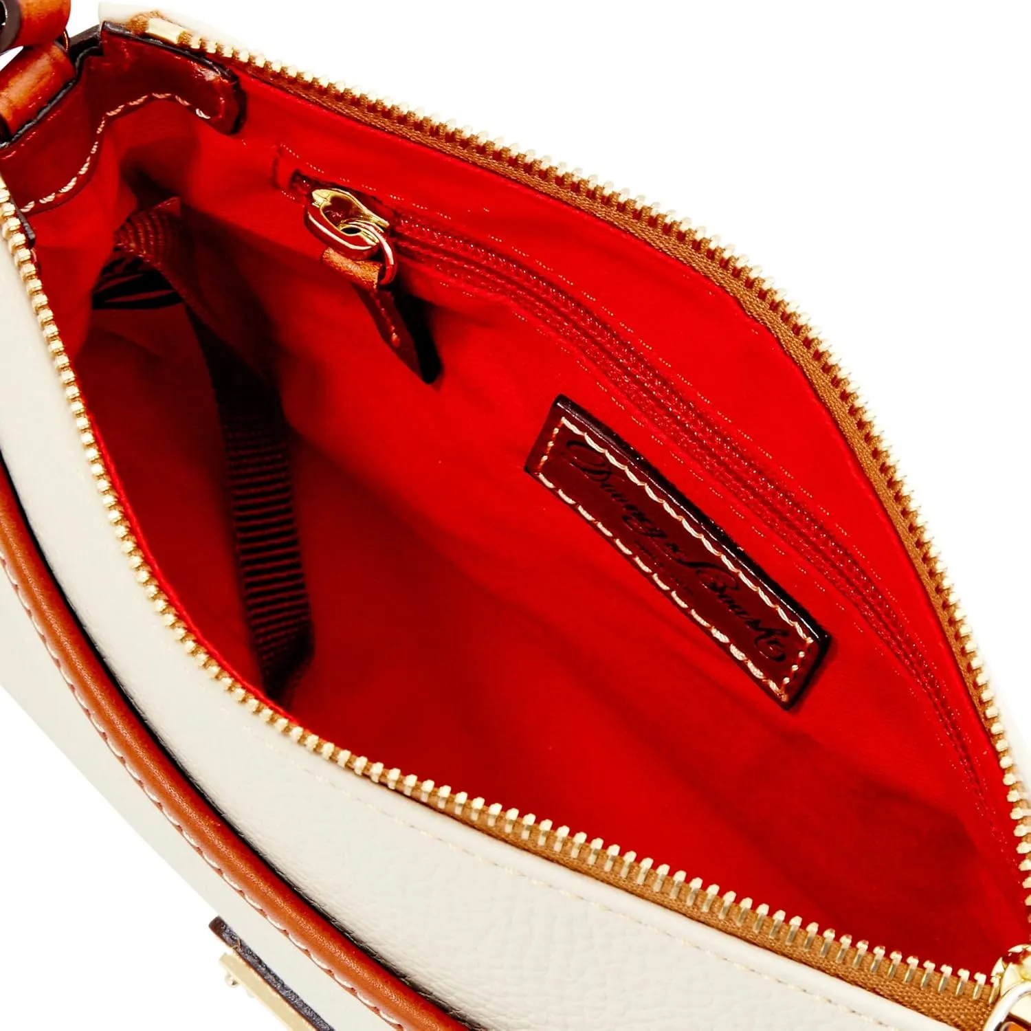 Dooney & Bourke Handbag, Pebble Grain Ginger Crossbody