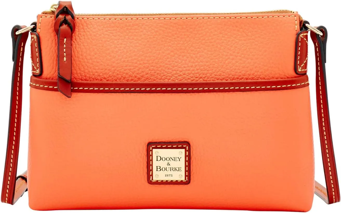 Dooney & Bourke Handbag, Pebble Grain Ginger Crossbody