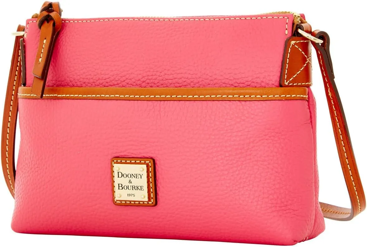 Dooney & Bourke Handbag, Pebble Grain Ginger Pouchette Crossbody