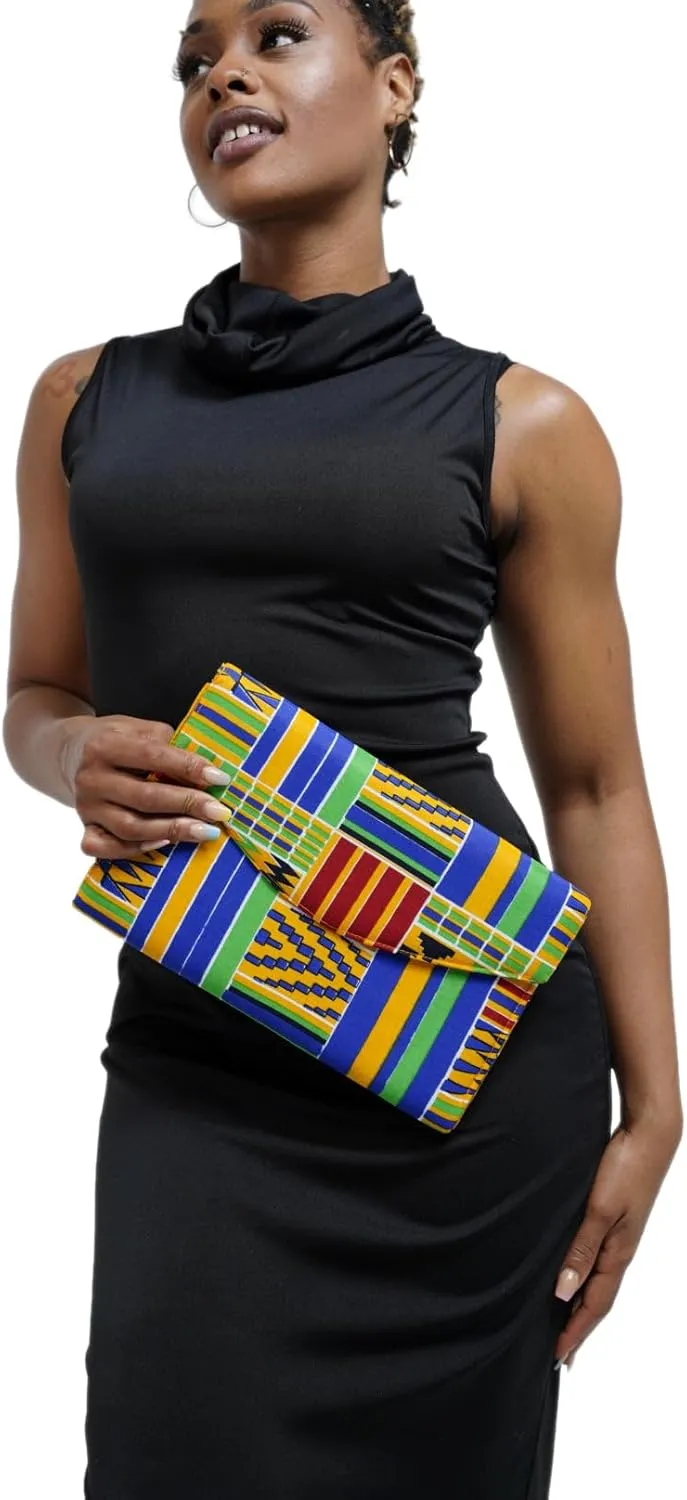Dupsie's African Print Clutch Purse
