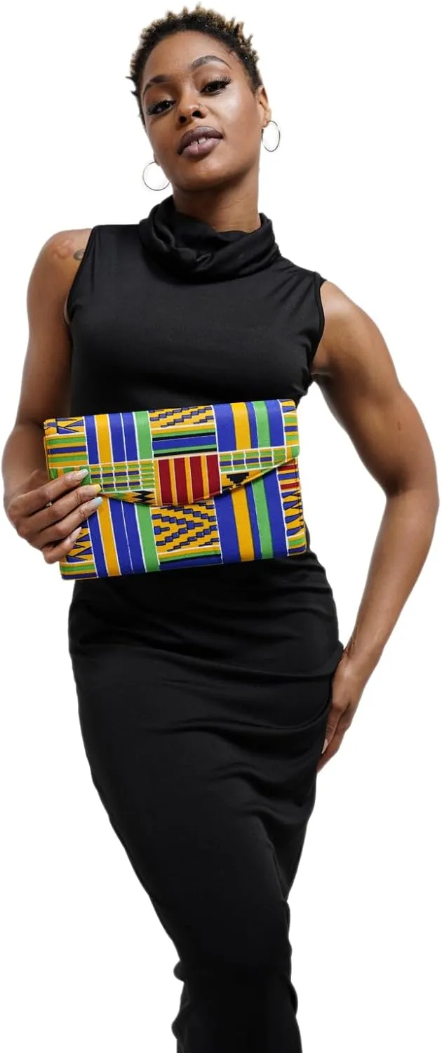 Dupsie's African Print Clutch Purse