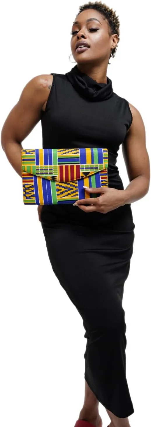 Dupsie's African Print Clutch Purse