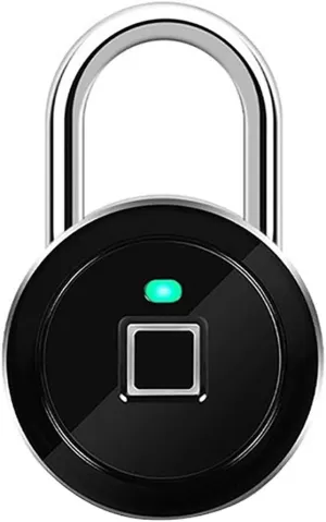 DUYHBAWRS-007 Password Lock Fingerprint Padlock Lock Smart Padlock Home Anti-Theft Anti-Theft Small Door Lock