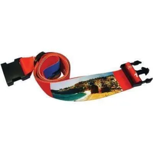 DYE SUBLIMATION PRINTED LUGGAGE STRAP