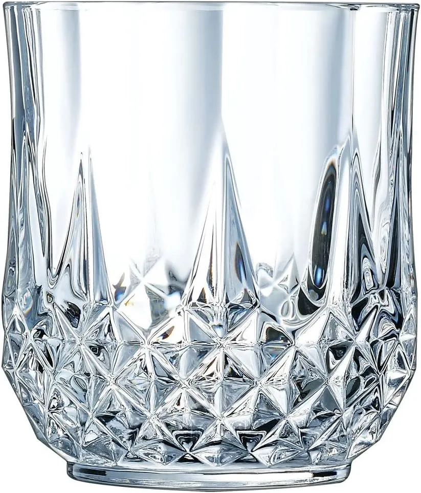 Eclat Cristal D'Arques Longchamp Mixer Glass, Crystal, 32 cl, Pack of 6