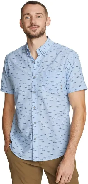 Eddie Bauer Men's Baja Short-Sleeve Shirt-Print
