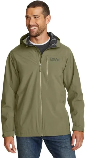 Eddie Bauer Men's Cloud Cap Stretch Waterproof Rain Jacket