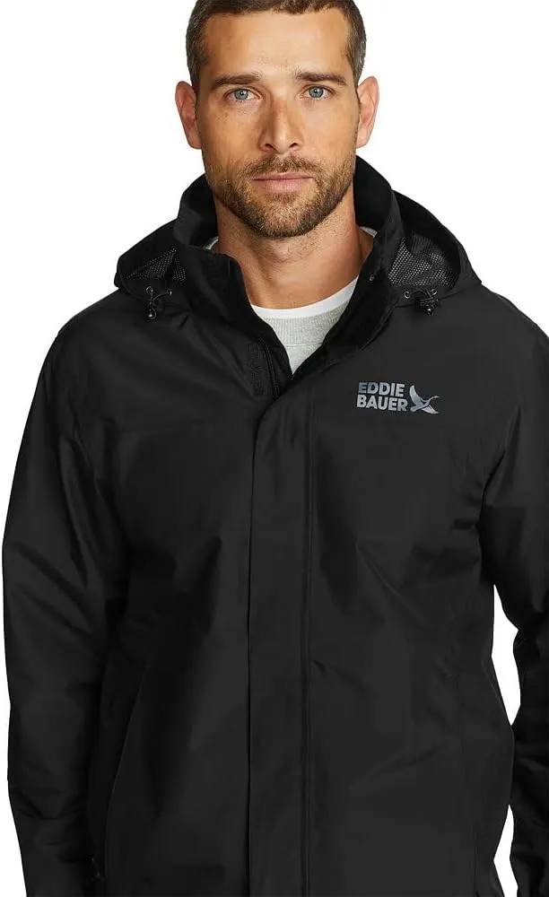 Eddie Bauer Men's Packable Waterproof Rainfoil Rain Jacket