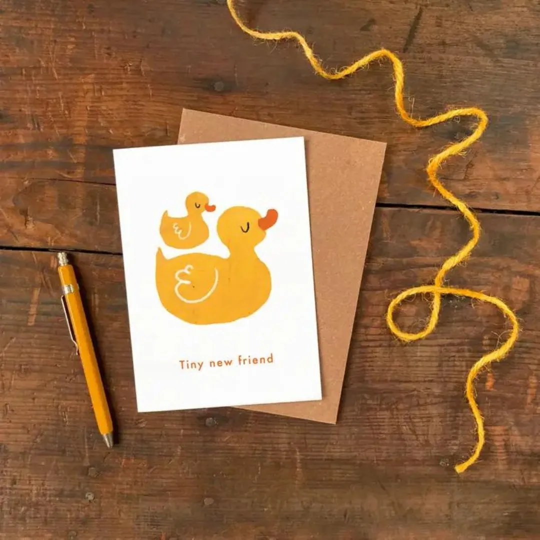 Emily Nash Illustration: Tiny New Friend Card