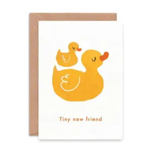 Emily Nash Illustration: Tiny New Friend Card