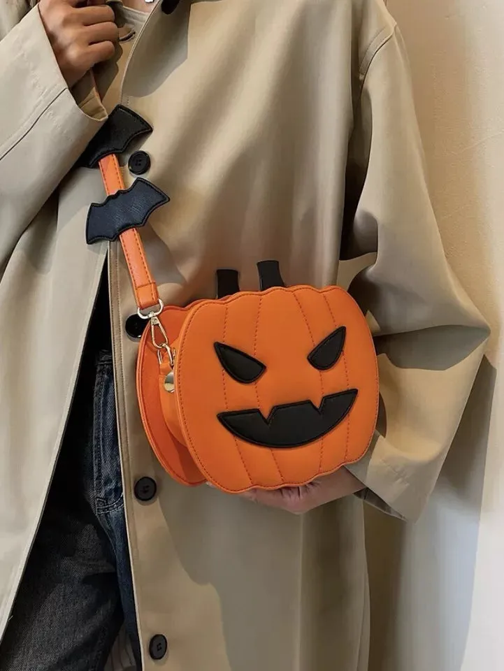 Enchanting Crossbody Pumpkin Bags