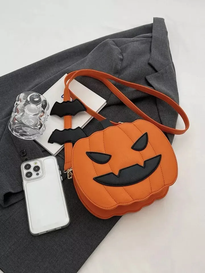 Enchanting Crossbody Pumpkin Bags