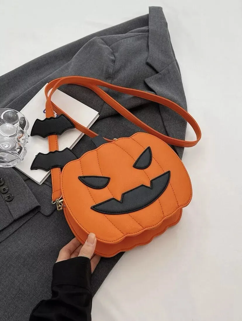 Enchanting Crossbody Pumpkin Bags