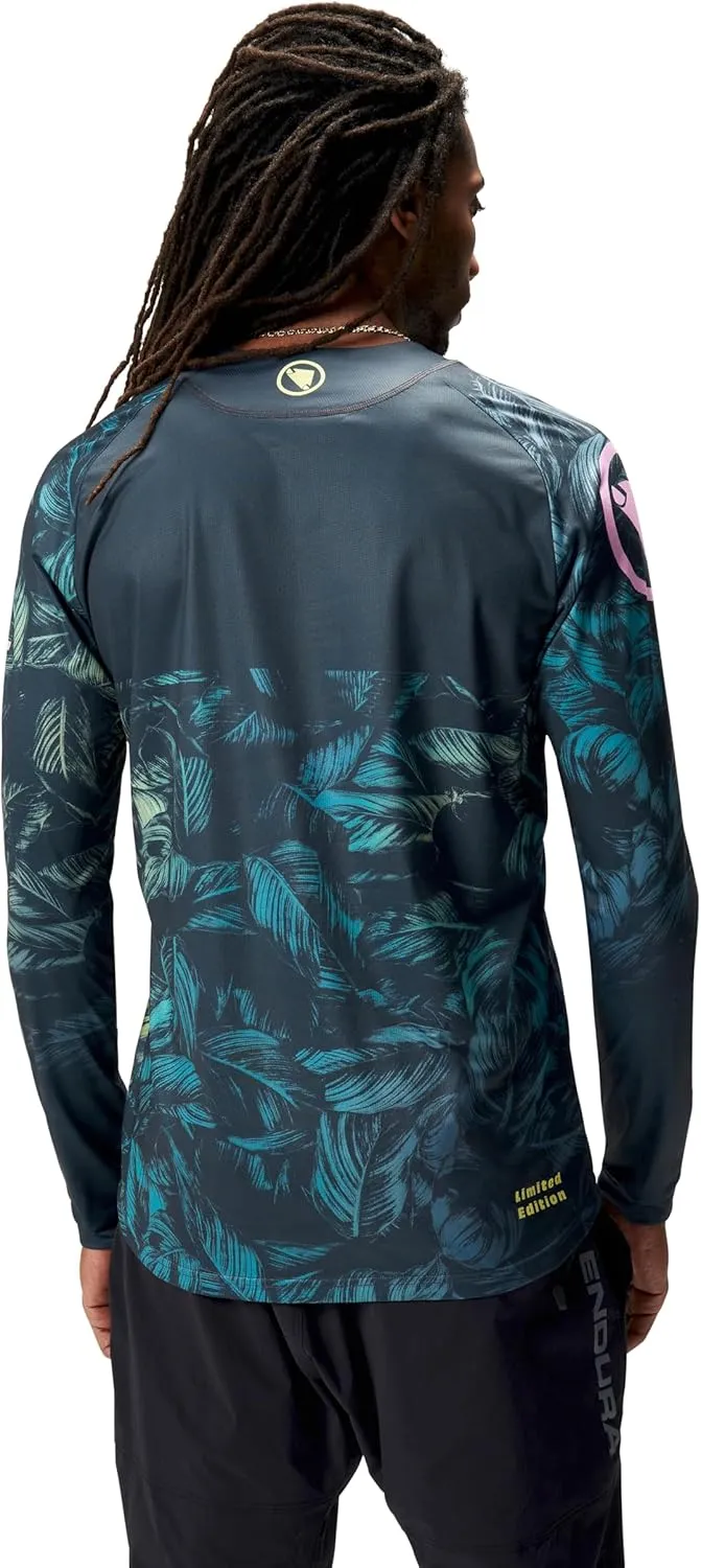 Endura Tropical Long Sleeve Cycling Print Tee