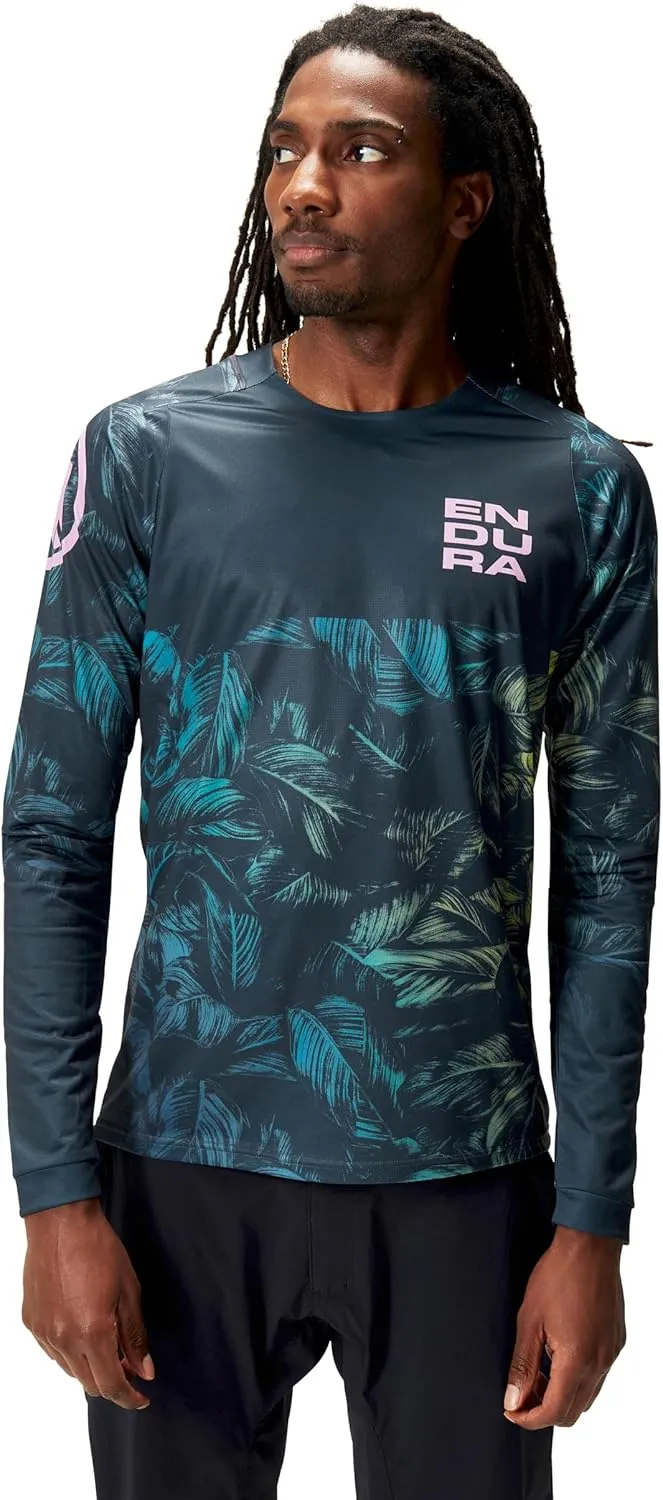 Endura Tropical Long Sleeve Cycling Print Tee