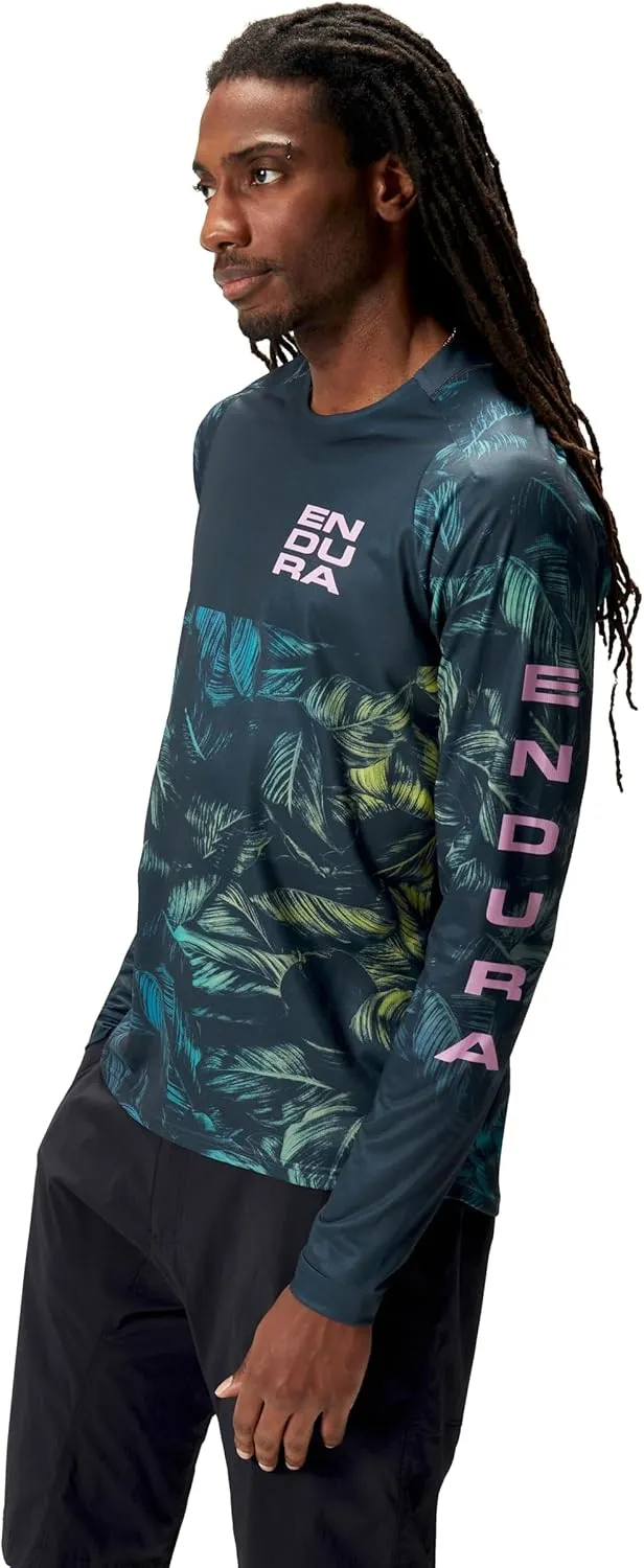 Endura Tropical Long Sleeve Cycling Print Tee
