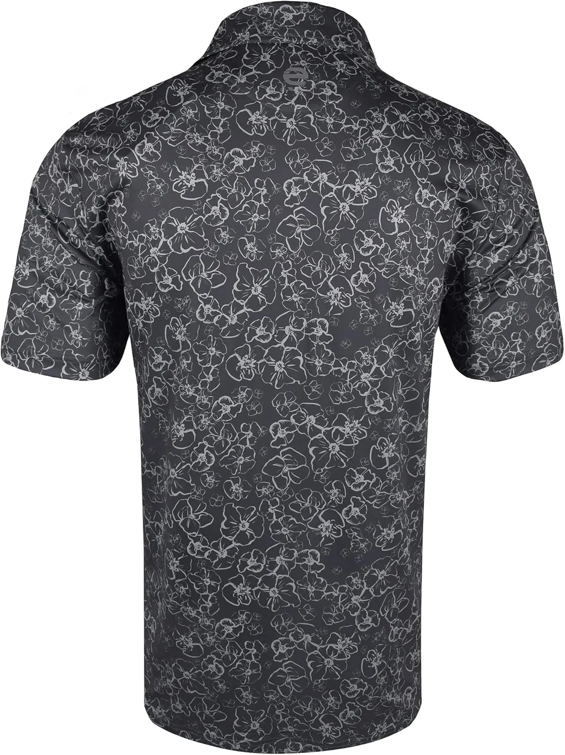 Etonic Floral Print Golf Polo