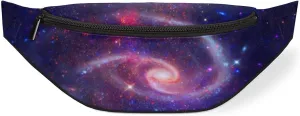 Fanny Pack for Women Men Abstract Sparkle Pattern Waist Pack Crossbody Bag with Adjustable Straps for Hiking Running Walking Travel Cycling