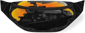 Fanny Pack for Women Men Cartoon Train Waist Pack Crossbody Bag with Adjustable Straps for Hiking Running Walking Travel Cycling